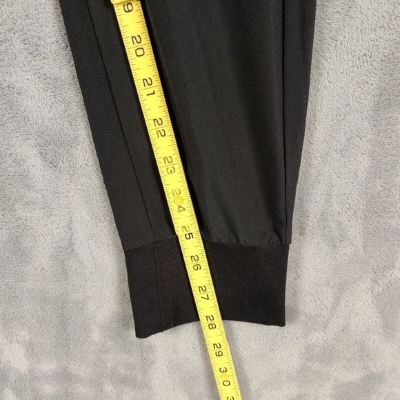 Athleta Soho Jogger Women 2 Black Pull On Pants Elastic Waist Athleisure 28x28 - Picture 5 of 8